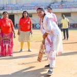 प्रेस क्लब की इंटर प्रेस क्रिकेट प्रतियोगिता में पत्रकार खिलाड़ियों का बढ़ाया हौसला मंत्री लक्ष्मी राजवाड़े