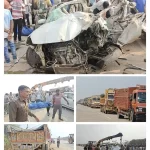 धमतरी में हुआ जबरदस्त सड़क हादसा, 4 CRPF जवानों की हुई मौत, ट्रक में जा टकराई कार