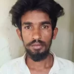 खुलेआम सार्वजनिक स्थान पर गांजा का सेवन करते हुए गिरफ्तार हुआ युवक