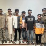 बंधक बनाकर वसूली की साजिश नाकाम, 6 आरोपी गिरफ्तार