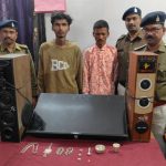 घरों में चोरी करने वाले 3 आरोपी गिरफ्तार