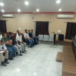 मैरिज पैलेस में संचालकों की ली गई बैठक, ट्रैफिक जाम से निज़ात हेतु दी गई समझाईस