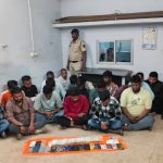 पुलिस ने जुआरियों के खिलाफ की बड़ी कार्यवाही, डेढ़ दर्जन से अधिक जुआरियों को किया गिरफ्तार