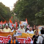 देवेंद्र यादव द्वारा भिलाई बचाओ पदयात्रा में शामिल हुए अरुण वोरा, जनहित के मुद्दों पर जताया समर्थन