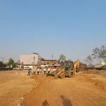 मठपुरैना में अवैध प्लाटिंग पर प्रशासन की कार्रवाई, अवैध निर्माण पर चला बुलडोजर