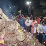 सांसद बृजमोहन अग्रवाल ने किया होलिका दहन, आपसी प्रेम और सद्भाव का दिया संदेश