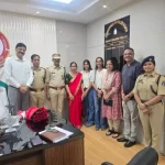 उपनिरीक्षक पद पर विभागीय पदोन्नति प्रदान किए जाने हेतु कार्यक्रम का आयोजन, कंधे पर स्टार लगाकर दी शुभकामनाएँ