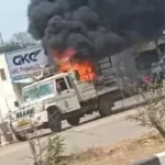 देवपुरी के पास गाड़ी में हुआ ब्लास्ट, इलाके में मवहा हड़कंप