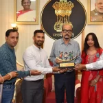 लोक भवन में रेडियो संगवारी की टीम ने राज्यपाल रमेन डेका से की सौजन्य मुलाकात