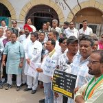 महंगाई, गैस सिलेंडर की किल्लत एवं कालाबाजारी के विरोध में कांग्रेस का जोरदार प्रदर्शन