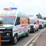छत्तीसगढ़ में स्वास्थ्य सेवाओं की रफ्तार तेज: मुख्यमंत्री ने दिखाई 370 एंबुलेंस को हरी झंडी, मिनटों में मिलेगी मदद