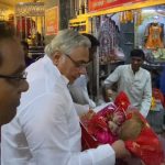 चैत्र नवरात्रि के प्रथम दिन चंडी माता मंदिर में दर्शन करने पहुंचे अरुण वोरा, दुर्ग के सुख समृद्धि के लिए की प्रार्थना