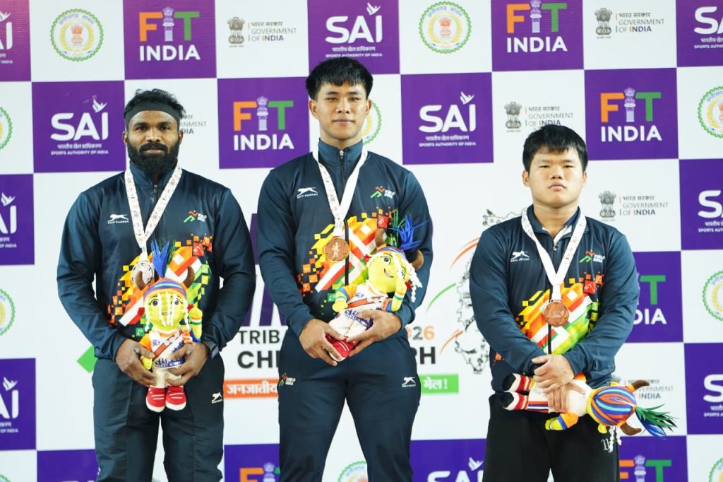 वेटलिफ्टिंग में 71 किग्रा वर्ग में सिल्वन बेह्रोथाटलो का स्वर्णिम प्रदर्शन