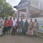 होली पर्व के मद्देनजर पुलिस की प्रतिबंधात्मक कार्यवाही