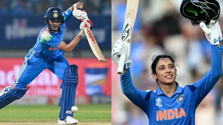BCCI नमन अवॉर्ड्स 2026 में शानदार बल्लेबाज़ शुभमन गिल और स्मृति मंधाना को सर्वश्रेष्ठ अंतर्राष्ट्रीय क्रिकेटर का मिला पुरस्कार