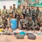 18 किलो अमोनियम नाइट्रेट सहित भारी मात्रा में नक्सली सामग्री बरामद