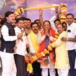 मुख्यमंत्री साय ने जुनवानी नर्मदा धाम में की पंच कुंडीय श्री रुद्र महायज्ञ की परिक्रमा