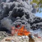 गाजियाबाद में भीषण अग्निकांड: कनवानी की 500 झुग्गियां जलकर खाक, धमाकों से दहला इलाका