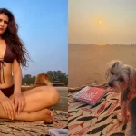 फातिमा सना शेख ने पालतू बिजली के साथ बीच और पहाड़ों में बिताई छुट्टियों की खूबसूरत झलकियाँ शेयर कीं