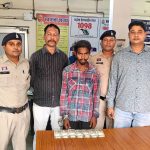 गोल बाजार नरेंद्र बैंगल्स दुकान में हुई चोरी के मामले में 24 घंटे के भीतर आरोपी गिरफ्तार