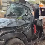 भीषण सड़क हादसा: अनियंत्रित थार ने युवक की जान ली, दो दोस्त घायल