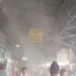 रेलवे स्टेशन में पानी फुहारें का इंतजाम, यात्रियों को गर्मी से मिल रही राहत