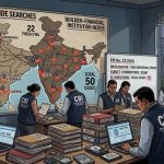 CBI का बढ़ा एक्शन: दिल्ली समेत 8 राज्यों में 77 ठिकानों पर छापेमारी, बिल्डर-बैंक गठजोड़ का पर्दाफाश।