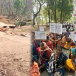 सड़क पर उतरे ग्रामीण: NH-130C जाम, पुलिया निर्माण को लेकर बढ़ा विरोध