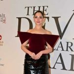 तमन्ना भाटिया बरगंडी डेविड कोमा लुक में द डेविल वियर्स प्राडा 2 स्क्रीनिंग में बनीं स्टाइल आइकॉन