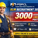 PSPCL Recruitment 2026: पंजाब में सहायक लाइनमैन के 3000 पदों पर बंपर भर्ती, 10वीं+ITI पास जल्द करें आवेदन