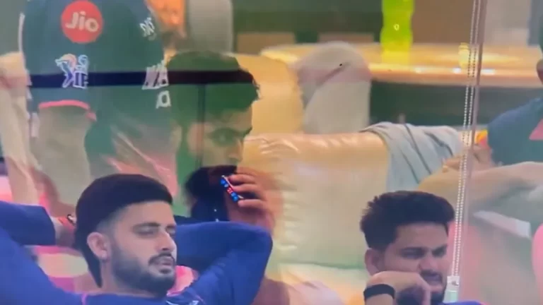 ड्रेसिंग रूम में ई-सिगरेट पीने पर रियान पराग पर 25% मैच फीस का जुर्माना; RR टीम पर कार्रवाई पेंडिंग