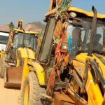 अवैध खनन पर प्रशासन का शिकंजा, 6 वाहन जब्त कर सीलिंग की कार्रवाई