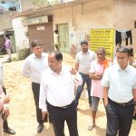 कलेक्टर ने आज चंगोराभाठा का किया निरीक्षण, सड़क पर निर्माण सामग्री पाए जाने पर जताई नाराजगी, सामग्री जप्त करने एवं जुर्माना लगाने के दिए निर्देश