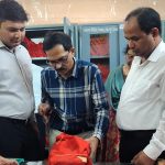 कलेक्टर डॉ. गौरव सिंह ने संस्कृत महाविद्यालय में प्राचीन पांडुलिपियों के संरक्षण का लिया जायजा