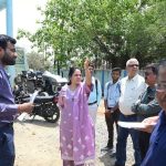 लाभांडी पाइपलाइन विस्तार में देरी: महापौर मीनल चौबे ने निरीक्षण के दौरान जताई नाराजगी