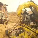 रायपुर सड़क हादसा: ट्रक और हाइवा की जोरदार टक्कर में 3 लोगों की दर्दनाक मौत।