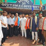 भाजयुमो ने ‘समरसता भोज’ के साथ मनाई बाबासाहब अंबेडकर की जयंती : बाबासाहब का संविधान ही सामाजिक एकता का आधार – सांसद बृजमोहन