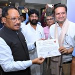 प्रोजेक्ट दधीचि से जुड़कर राम नारायण वर्मा ने लिया अंगदान का संकल्प, मुख्यमंत्री ने किया सम्मानित