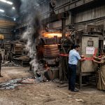 इंडक्शन फर्नेस में लीकेज से मचा हड़कंप: टला बड़ा हादसा, प्रशासन ने यूनिट को किया सील