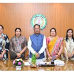 नारी शक्ति वंदन के संकल्प को मिला महिलाओं का व्यापक समर्थन, राज्यसभा सांसद लक्ष्मी वर्मा के नेतृत्व में महिला प्रतिनिधिमंडल ने सीएम से भेंट कर जताया आभार