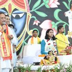 श्रीमद्भागवत कथा में शामिल हुए मुख्यमंत्री, प्रदेश की सुख-समृद्धि के लिए की प्रार्थना