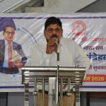 रायपुर रेल मंडल में भारत रत्न बाबा साहब डॉ. भीमराव अम्बेडकर जी की 135 वी जयंती मनाई गई