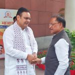 ब्रेकिंग: मुख्यमंत्री विष्णुदेव साय ने राजस्थान के मुख्यमंत्री भजनलाल शर्मा से की आत्मीय भेंट