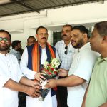 एनएचएम कर्मचारी संघ ने स्वास्थ्य मंत्री से की सौजन्य मुलाकात