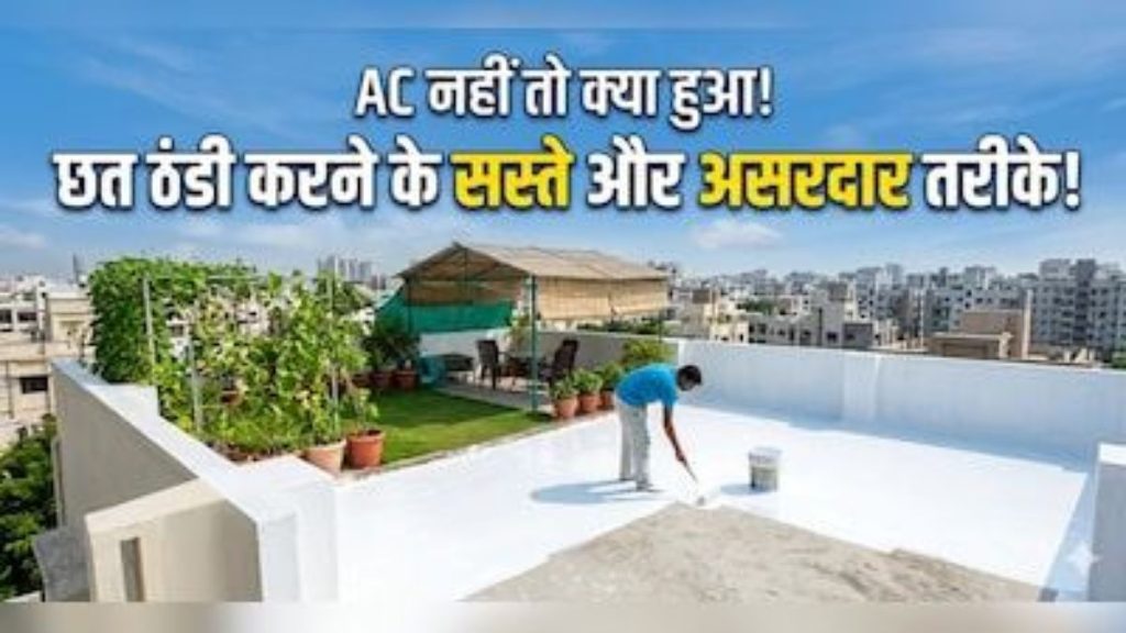 गर्मी और तेज धूप में घर की छत बन जाती है भट्टी, तो इन आसान तरीकों से पाएं राहत और घर को रखें ठंडा …