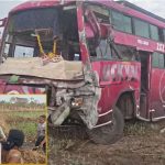 तेज रफ्तार का कहर: जबलपुर-रायपुर बस ट्रक से भिड़ी, 15 से ज्यादा यात्री घायल, कई की हालत गंभीर