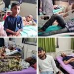 दुर्ग में बारात लौट रही बस हादसे का शिकार, 19 लोग घायल