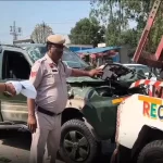 पानीपत में सेना की गाड़ी पलटी: ट्रक को ओवरटेक करते समय बड़ा हादसा, मेजर और ड्राइवर जख्मी