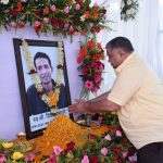मंत्री राजेश अग्रवाल ने स्वर्गीय विवेक अंधारे को दी श्रद्धांजलि
