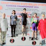 बिलासपुर की शिविका पांडेय बनीं राज्य स्तरीय स्केटिंग चैंपियन, चोट लगने के बावजूद जीता गोल्ड